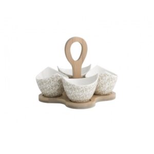 Antipastiera Riccioli di Fata - Set 4 pezzi