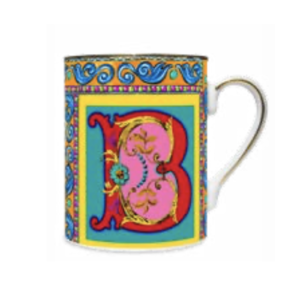 Mugs Ortigia Porcellana - Lettera B