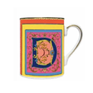 Mugs Ortigia Porcellana - Lettera D