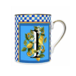 Mugs Ortigia Porcellana - Lettera I