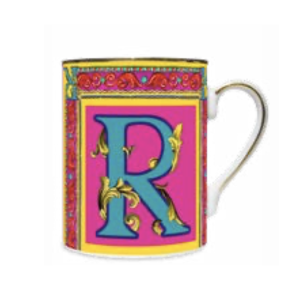 Mugs Ortigia Porcellana - Lettera R