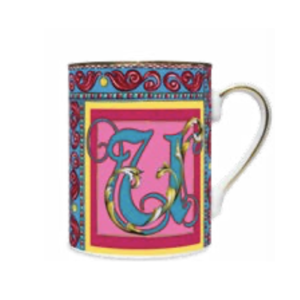 Mugs Ortigia Porcellana - Lettera U