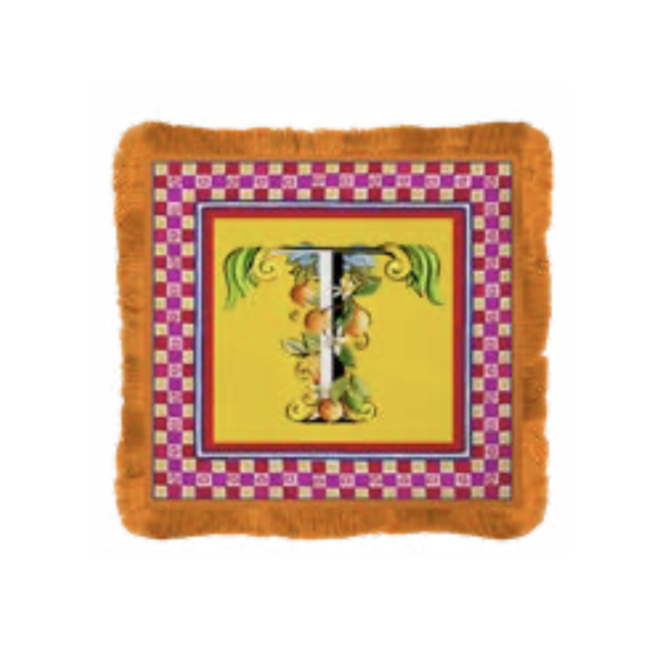 Tovagliette Ortigia Cotone - Lettera T