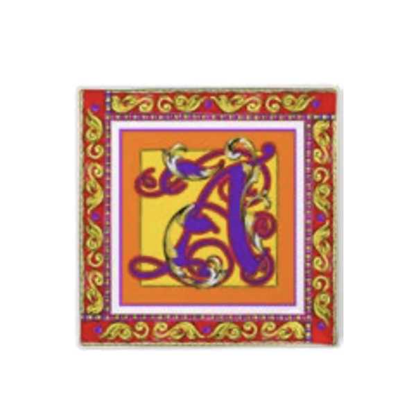 Svuotatasche Ortigia Porcellana - Lettera A