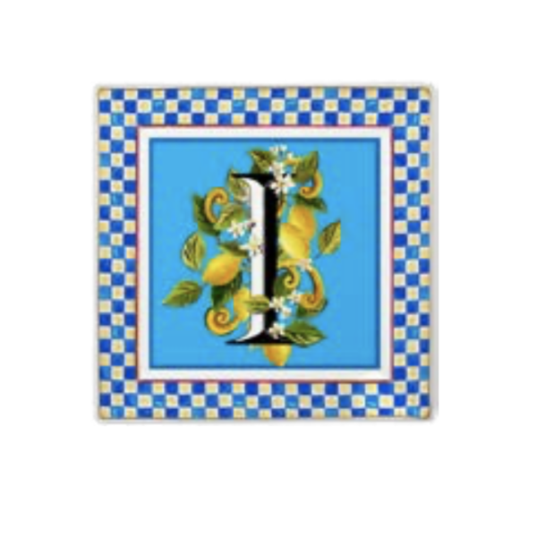 Svuotatasche Ortigia Porcellana - Lettera I