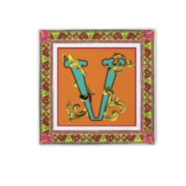Svuotatasche Ortigia Porcellana - Lettera V