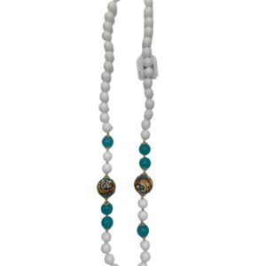Collana bianca di Caltagirone