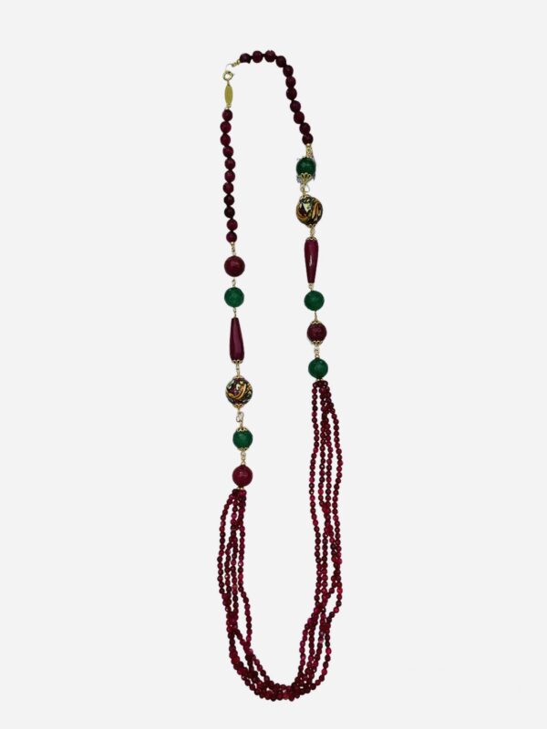 Collana in pietre dure di Caltagirone - immagine 2