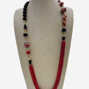 Collana in pietre dure di Caltagirone