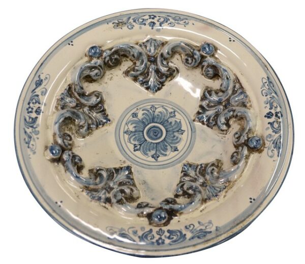 Piatto in ceramica di Caltagirone