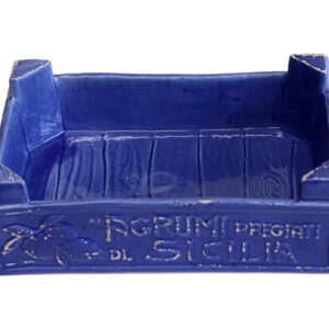 cassetta agrumi di sicilia blu - virginia casa - piccola