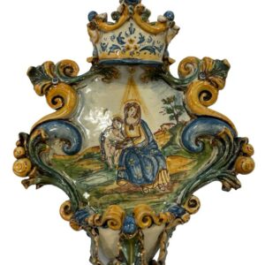 Acquasantiera Caltagirone grande