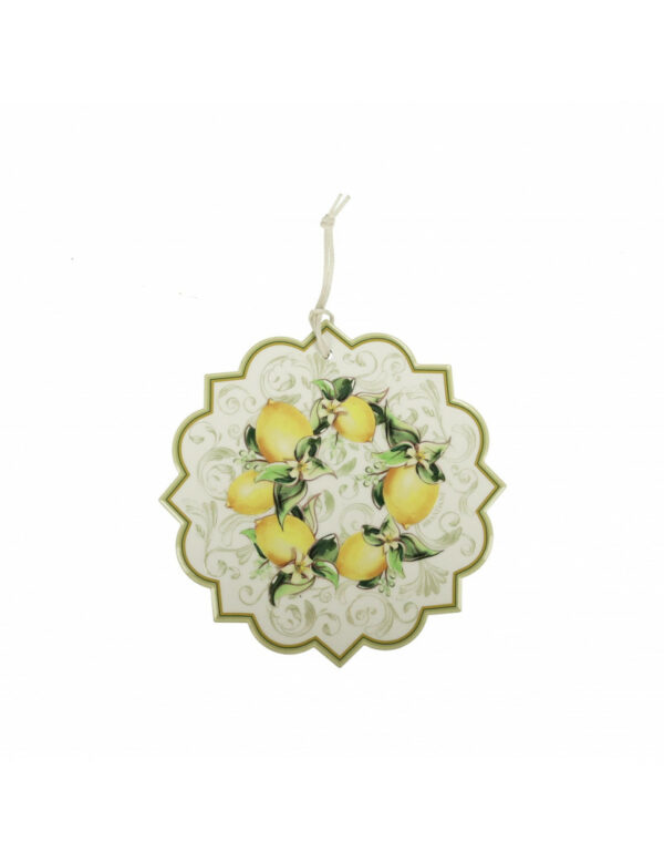 Sottopentola limoni bianco