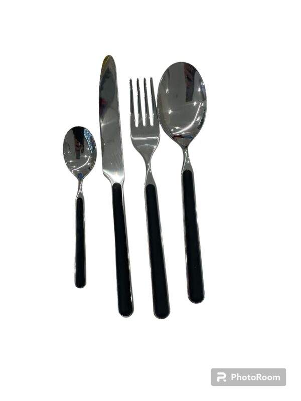 Serv. posate X6 nero