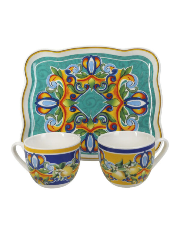 Tete a tete con vassoietto Citrus - immagine 2